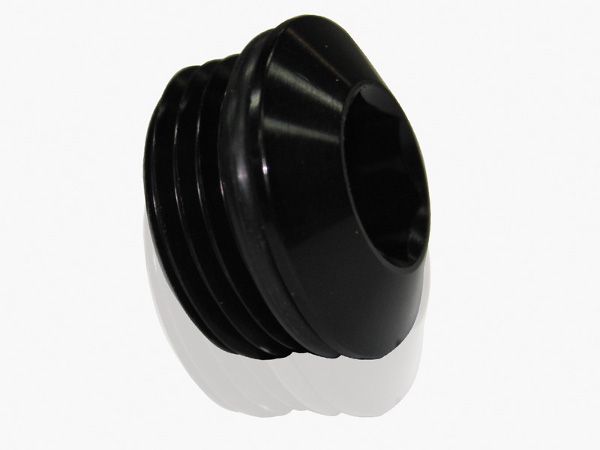 Aeroflow Slimline ORB Port Plug -20AN AF813-20BLK