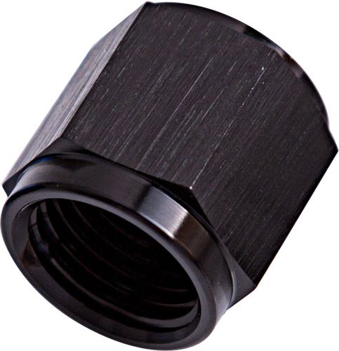 Aeroflow -3AN to 3/16" Aluminium Tube Nut - Black Finish AF818-03BLK