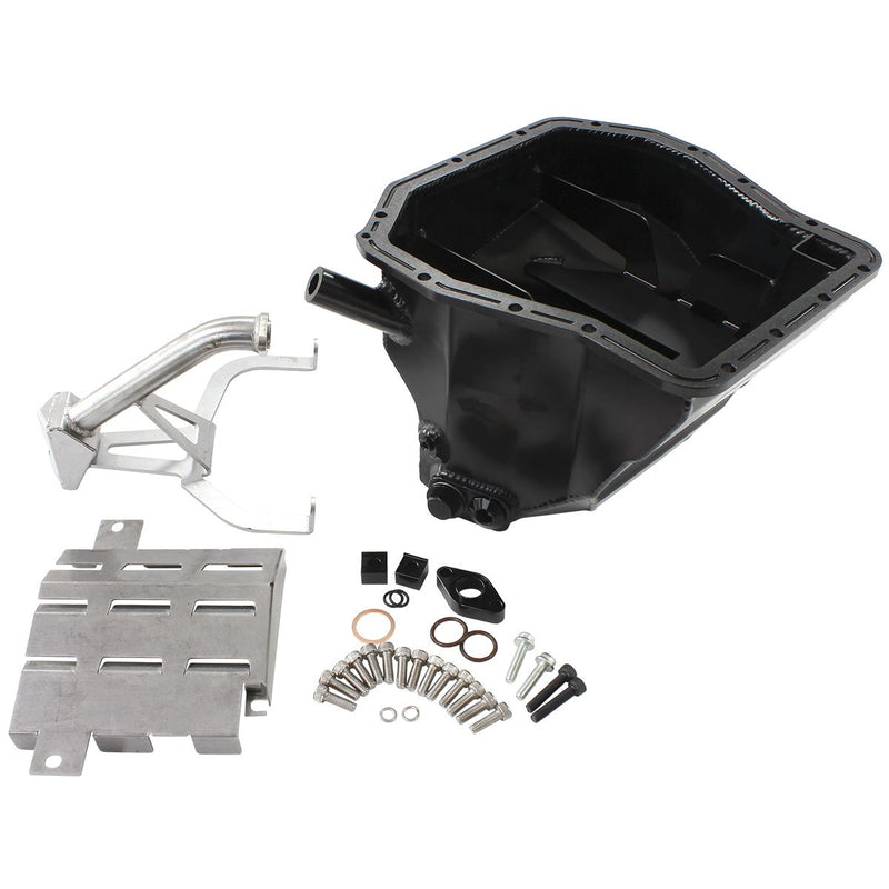 Fabricated Race Oil Pan - Suit Subaru WRX EJ20 & EJ25, 5.75L with Baffle, Mounting Hardware & Oil Pickup