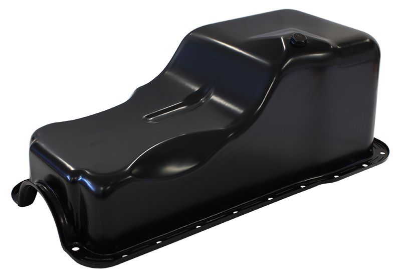 Aeroflow Ford Windsor Standard Replacement Oil Pan, Black Finish AF82-9078BLK