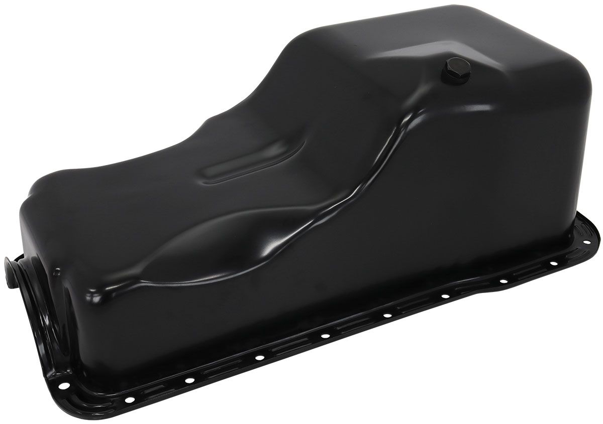 Aeroflow Ford 351 Windsor Standard Replacement Oil Pan, Black Finish AF82-9532BLK