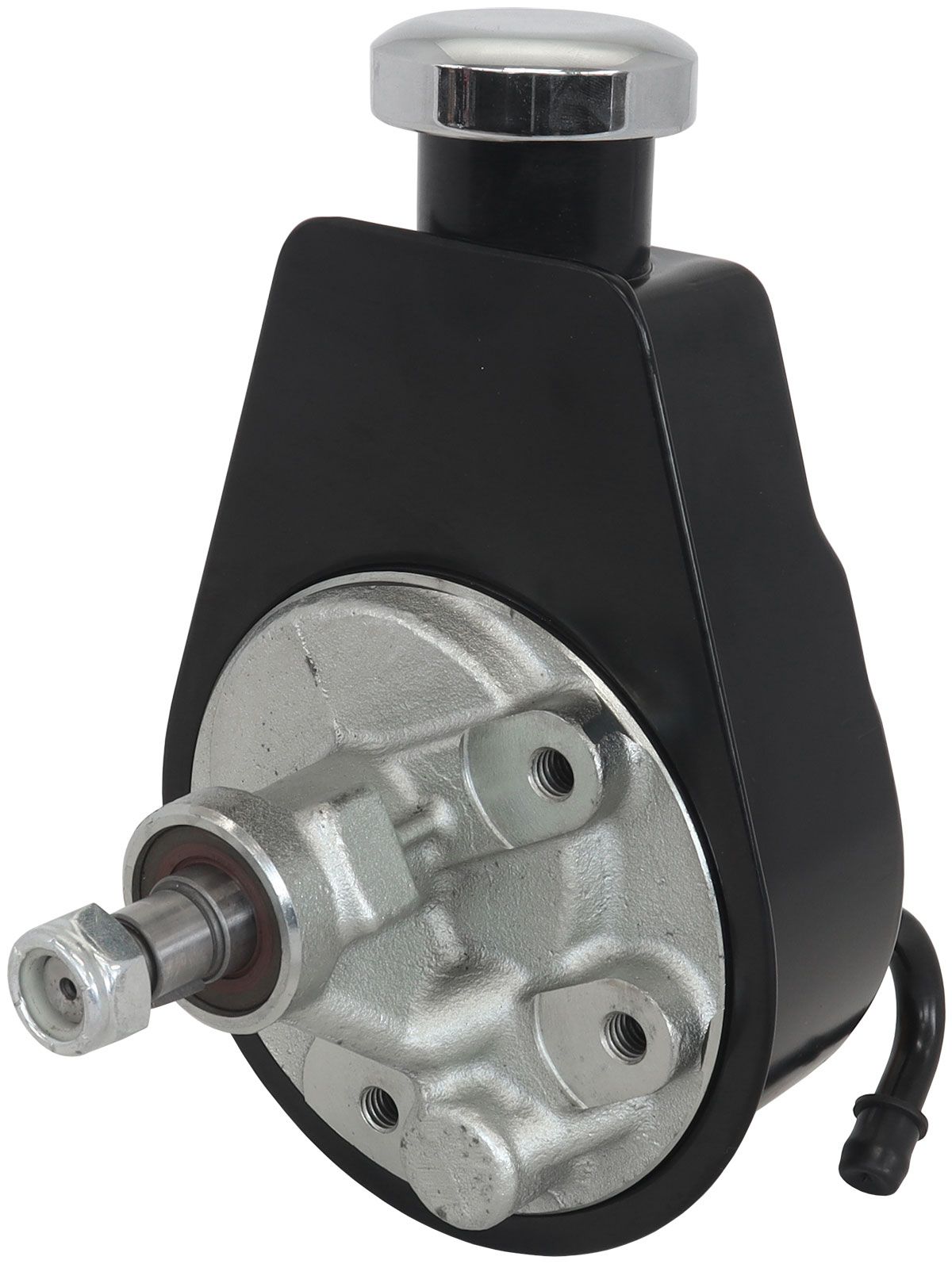 Aeroflow Saginaw Power Steering Pump - Black Finish AF83-1000BLK