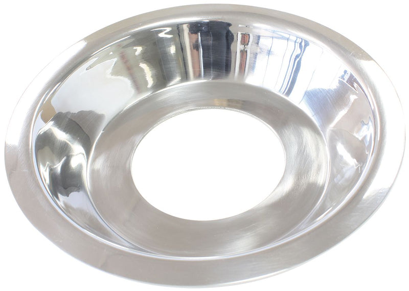 Aeroflow Fuel Cell Spill Tray (No Drilled Holes), Polished Finish AF85-3011