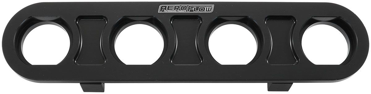 Aeroflow Universal Modular 4-Port Billet Bulkhead Plate