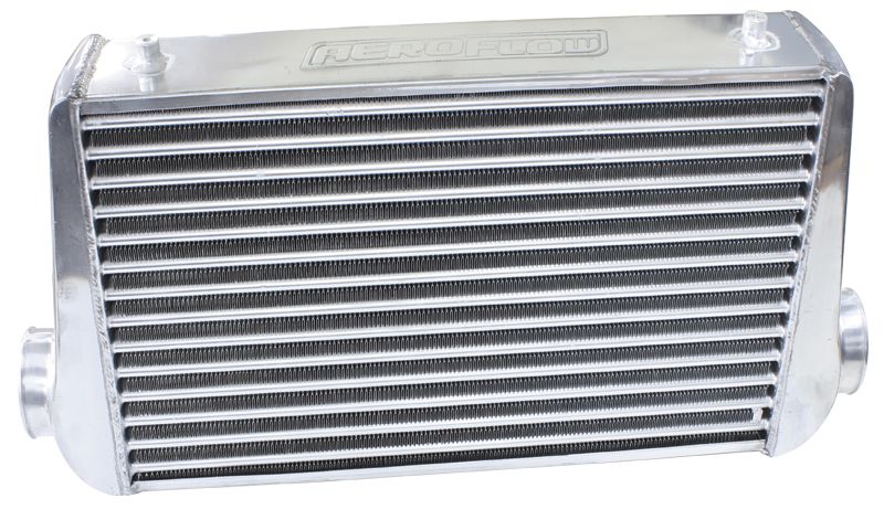 Aeroflow 450x300x76mm Street Series Aluminium Intercooler, Polished Finish AF90-1001