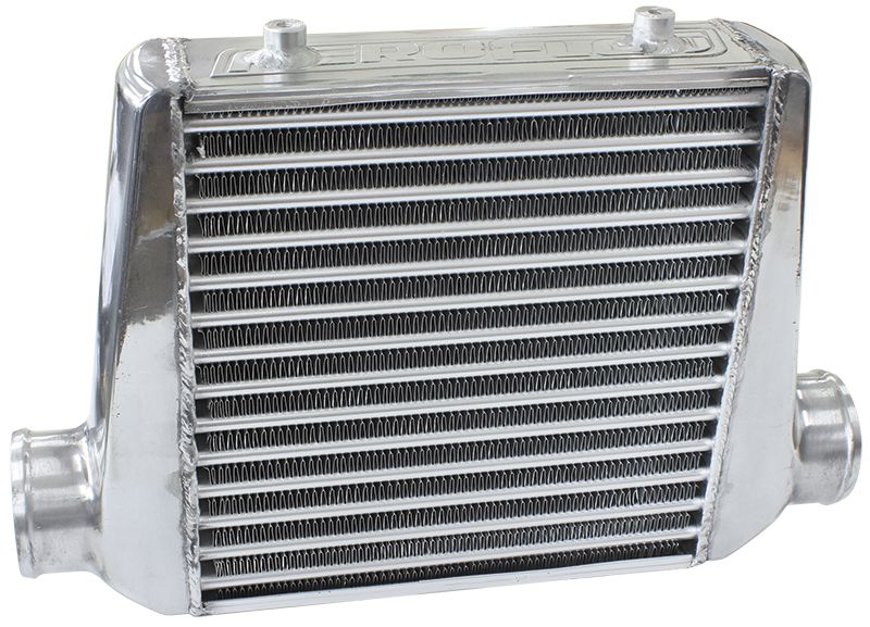 Aeroflow 280x300x76mm Street Series Aluminium Intercooler, Polished Finish AF90-1002