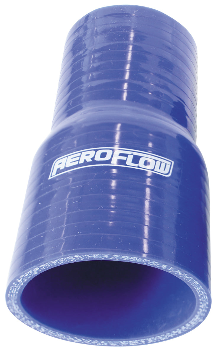 Aeroflow Gloss Blue Straight Silicone Reducer / Expander Hose 3-3/4" (95mm) to 3" (76mm)