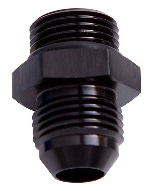 Aeroflow ORB to AN Straight Male Flare Adapter AF920-06-08BLK25