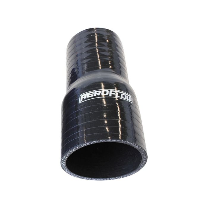 Gloss Black Straight Silicone Reducer / Expander Hose 
5mm Wall Thickness, 127mm Length