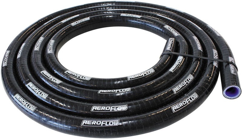 Aeroflow Gloss Black Reinforced Silicone Heater Hose 5/8" (16mm) I.D AF9255-062-5