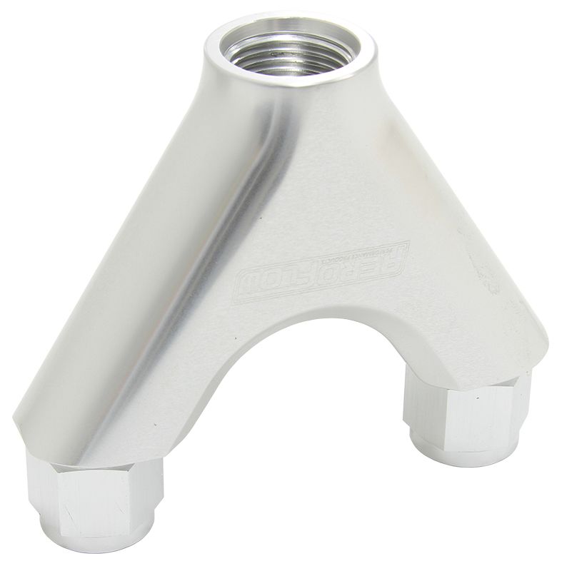 Aeroflow Billet Y-Block with Female Flare AF939-08-10S