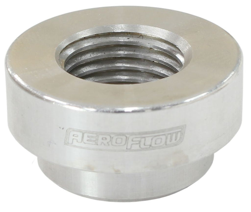 Aeroflow Stainless Steel Weld-On Female Metric Fitting AF992-M14SS