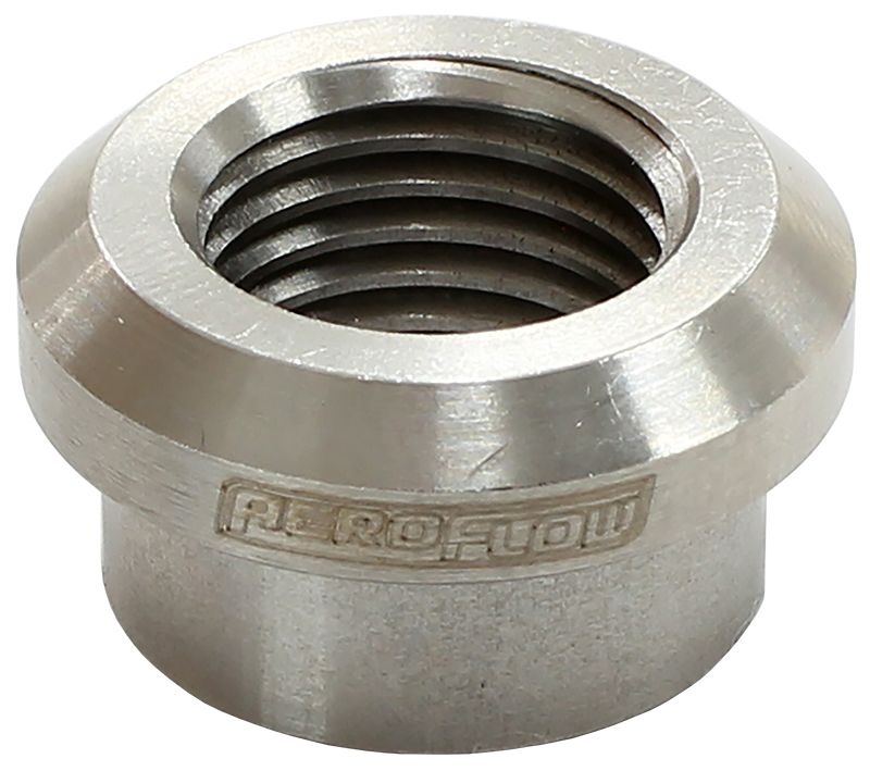 Aeroflow Stainless Steel Weld-On Female Metric Fitting AF996-M14SS