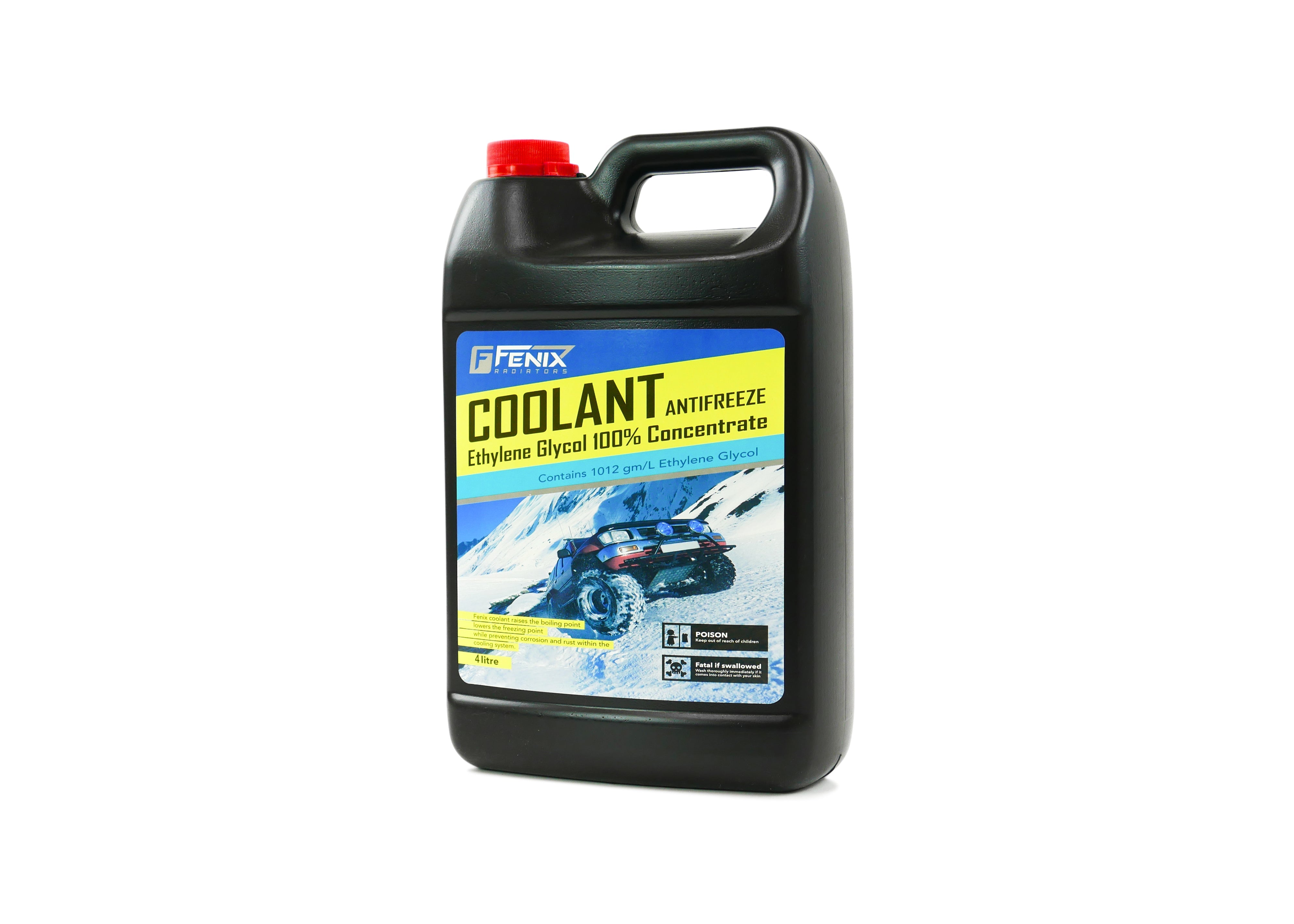 Fenix Anti-Freeze / Coolant [Red] - 4 Litre