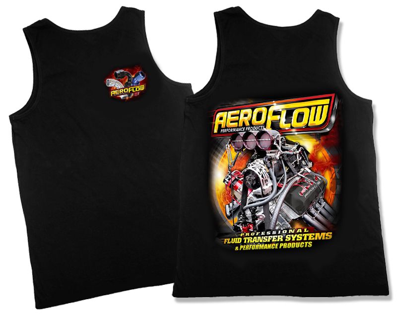 Aeroflow Aeroflow 'Nitro Hemi' Singlet AFNITRO2SING-2XL