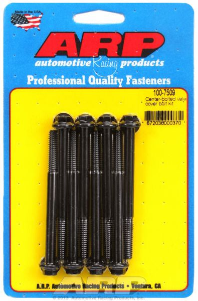 ARP fasteners Valve Cover Bolt Kit, Hex Head Black Oxide AR100-7509