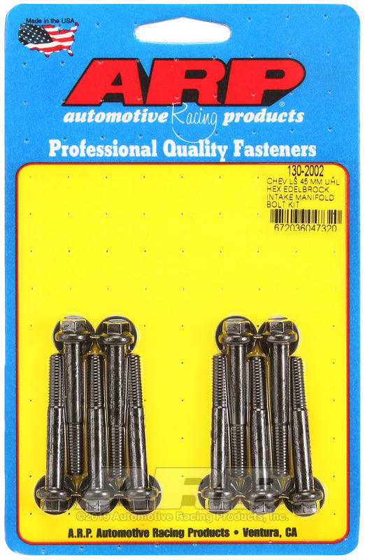 ARP fasteners Intake Hex Head Bolts AR130-2002