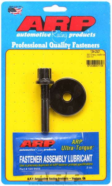 ARP fasteners Harmonic Balancer Bolt, 12-Point Black Oxide AR134-2501