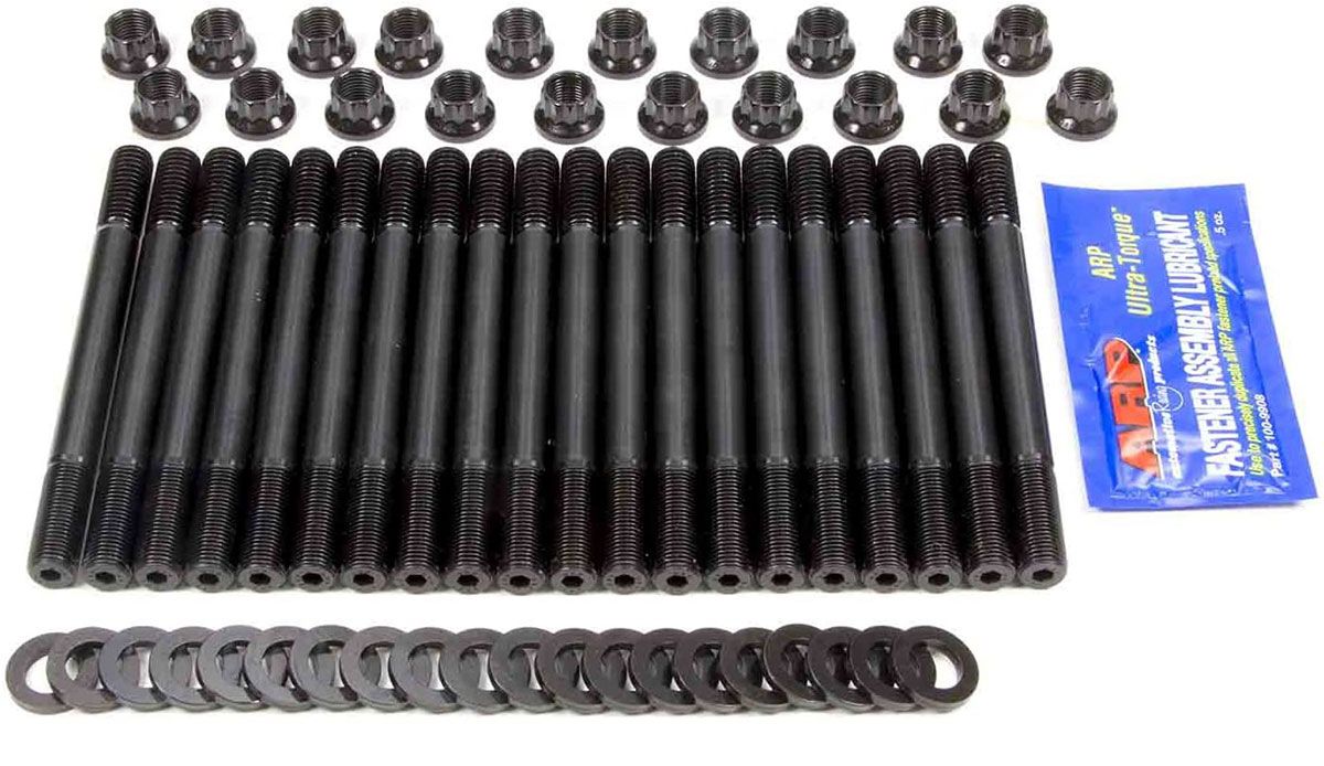 ARP fasteners Head Stud Kit, 12-Point Nuts AR154-4206