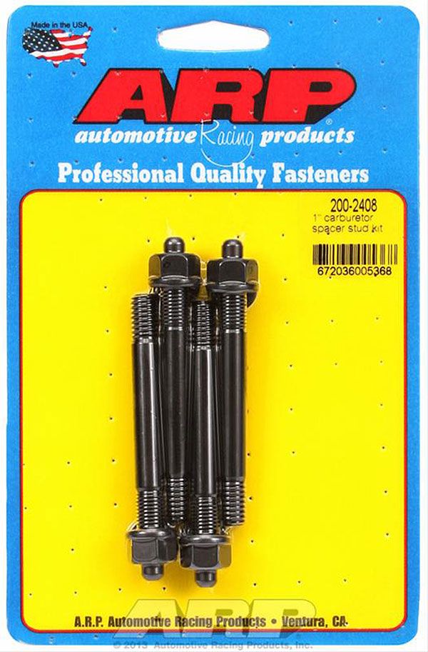 ARP fasteners Carburettor Stud Kit, 5/16" x 3.200" OAL, Hex Black Oxide AR200-2408