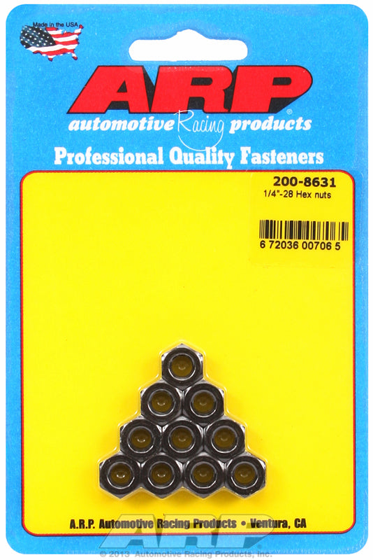 ARP fasteners Hex Nut With Flange, Chrome Moly AR200-8631