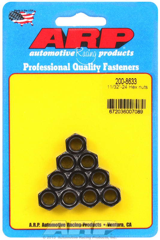 ARP fasteners Hex Nut With Flange, Chrome Moly AR200-8633