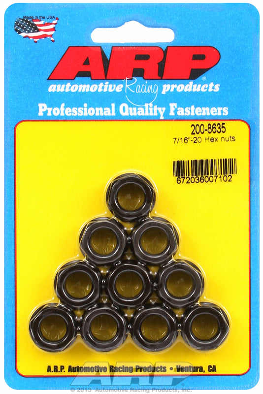 ARP fasteners Hex Nut With Flange, Chrome Moly AR200-8635