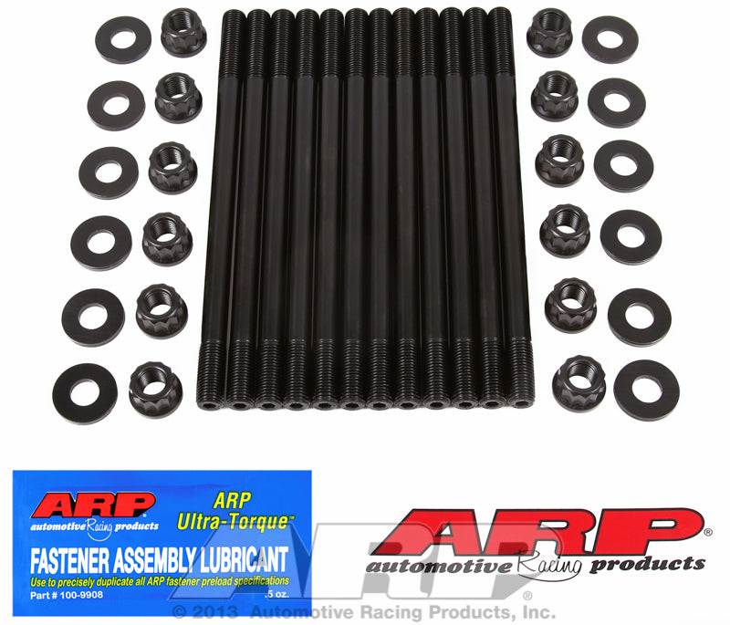 ARP fasteners Head Stud Kit, 12-Point Nuts AR203-4305