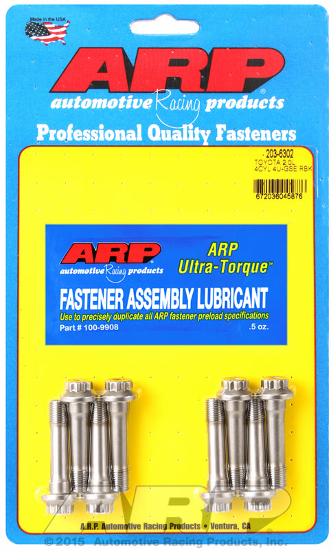 ARP fasteners Conrod Bolt Set AR203-6302