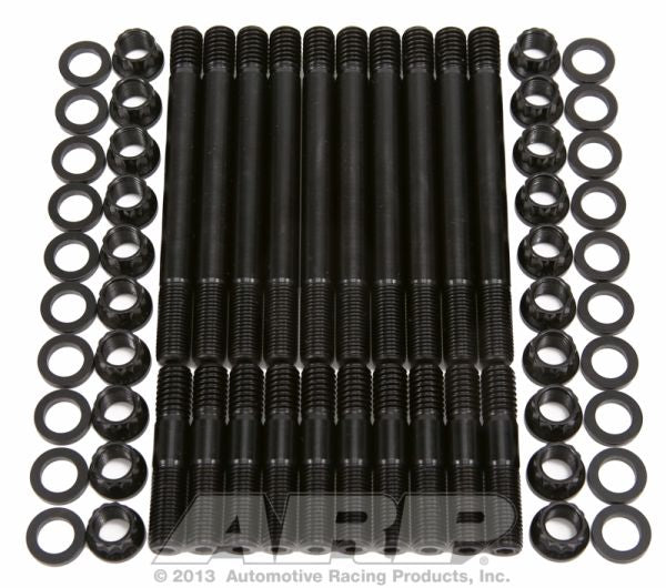 ARP fasteners Head Stud Kit, 12-Point Nuts AR205-4201