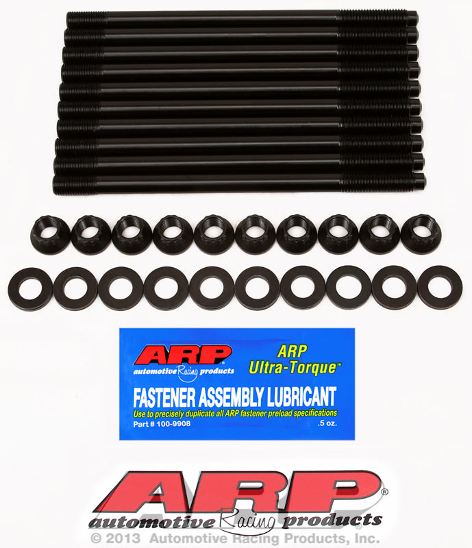 ARP fasteners Head Stud Kit, 12-Point Nuts AR207-4206