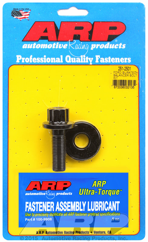 ARP fasteners Harmonic Balancer Bolt 12-Point Black Oxide AR251-2501