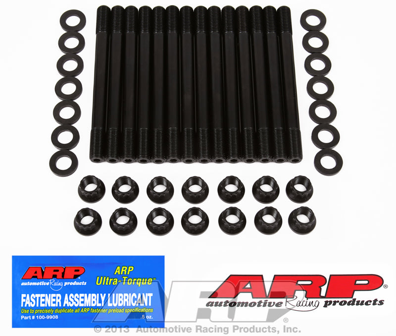 ARP fasteners Head Stud Kit, 12pt Nut, Black Oxide AR252-4302