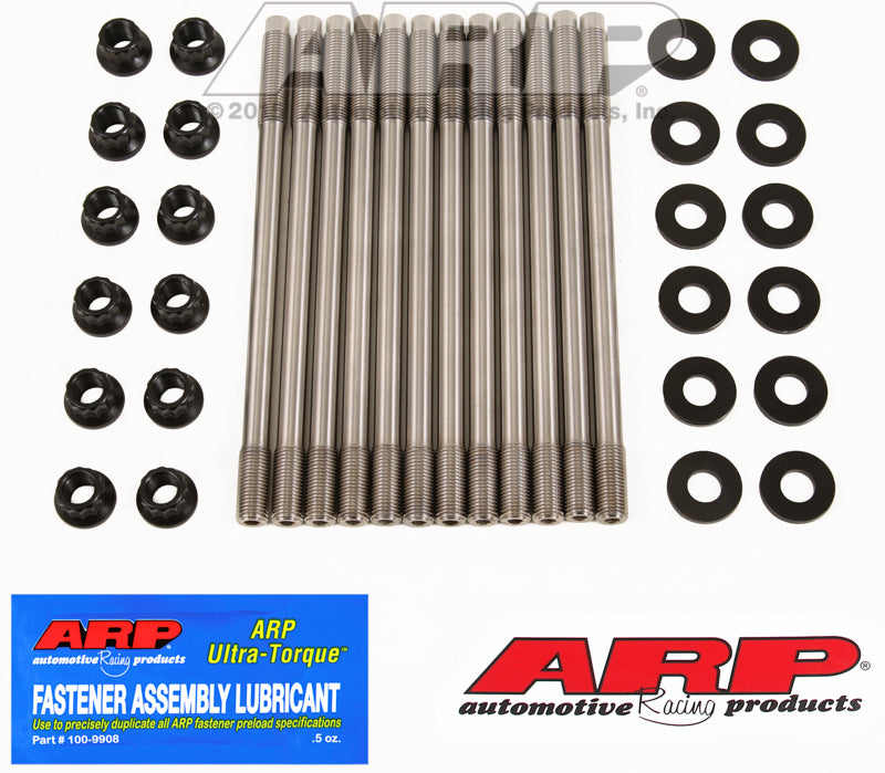 ARP fasteners Head Stud Kit, 12-Point Nut AR260-4704