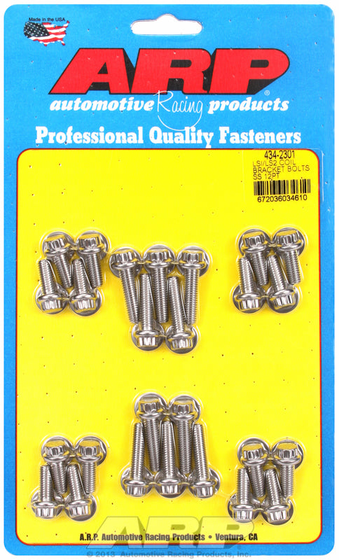 ARP 12PT COIL BRACKET BOLT KIT ARP fasteners