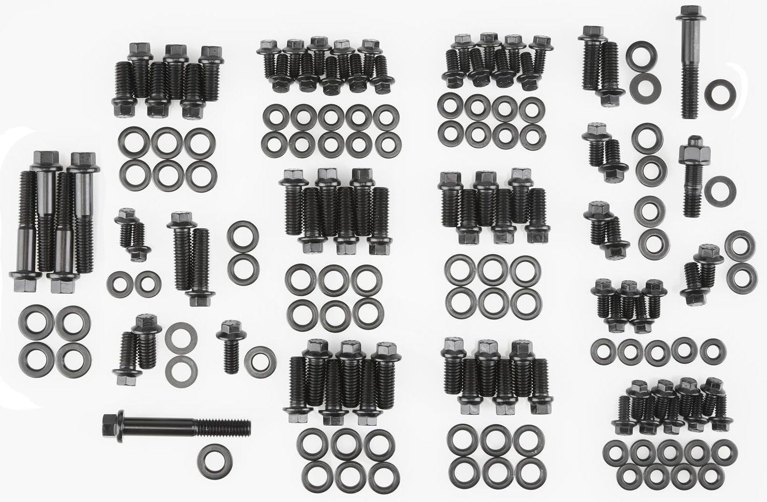 ARP fasteners Engine Accessory Bolt Kit, Hex Head Black Oxide AR534-9801