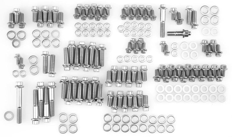 ARP fasteners Engine Accessory Bolt Kit, 12-Point Head S/S AR535-9501