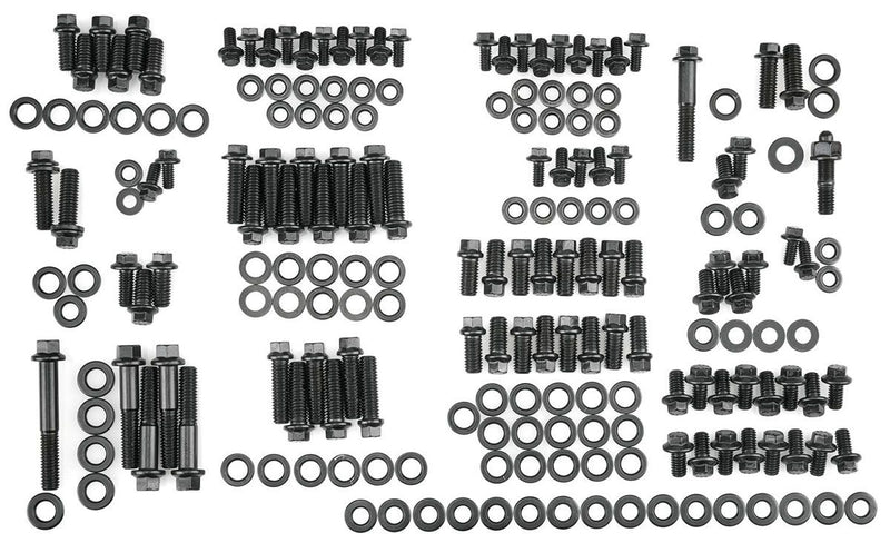 ARP fasteners Engine Accessory Bolt Kit, Hex Head Black Oxide AR535-9801