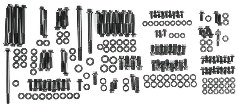 ARP fasteners Engine Accessory Bolt Kit, Hex Head Black Oxide AR554-9801