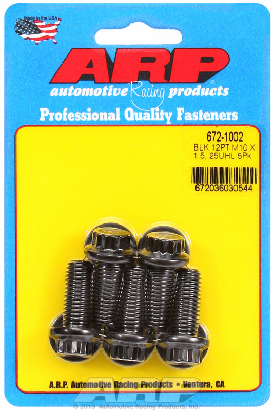 ARP fasteners 5-Pack Bolt Kit, 12-Point S/S AR672-1002
