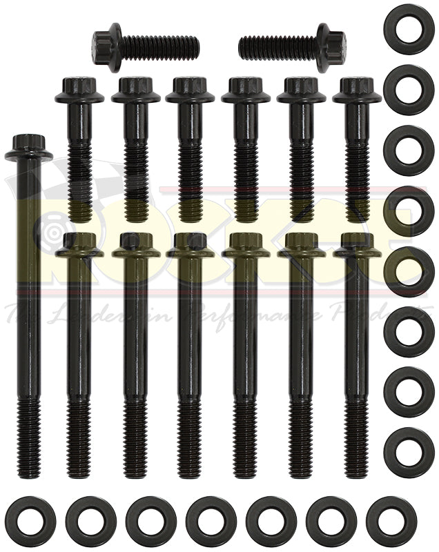 ARP fasteners Timing Cover & Water Pump Bolt Kit, 12-Point Black Oxide AR9991502