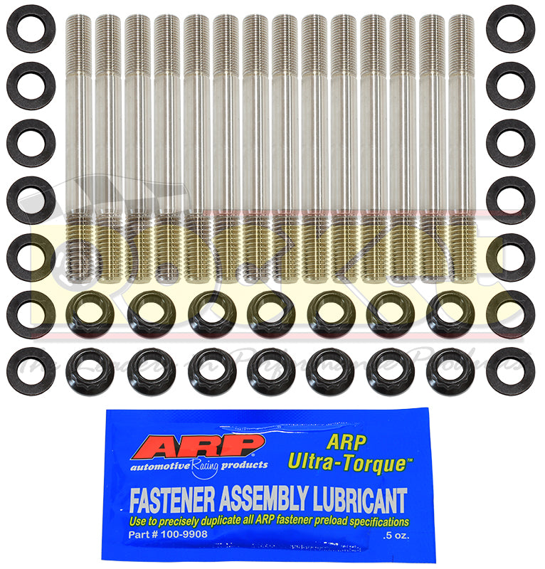ARP fasteners Custom Age 625+ Head Stud Kit, 12-Point Nut AR9994209-CA