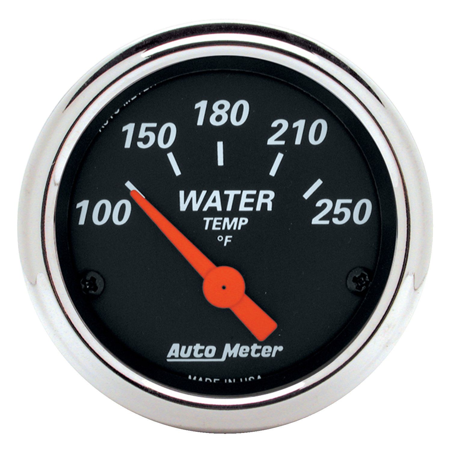 Auto Meter Designer Black Series Water Temperature Gauge AU1436