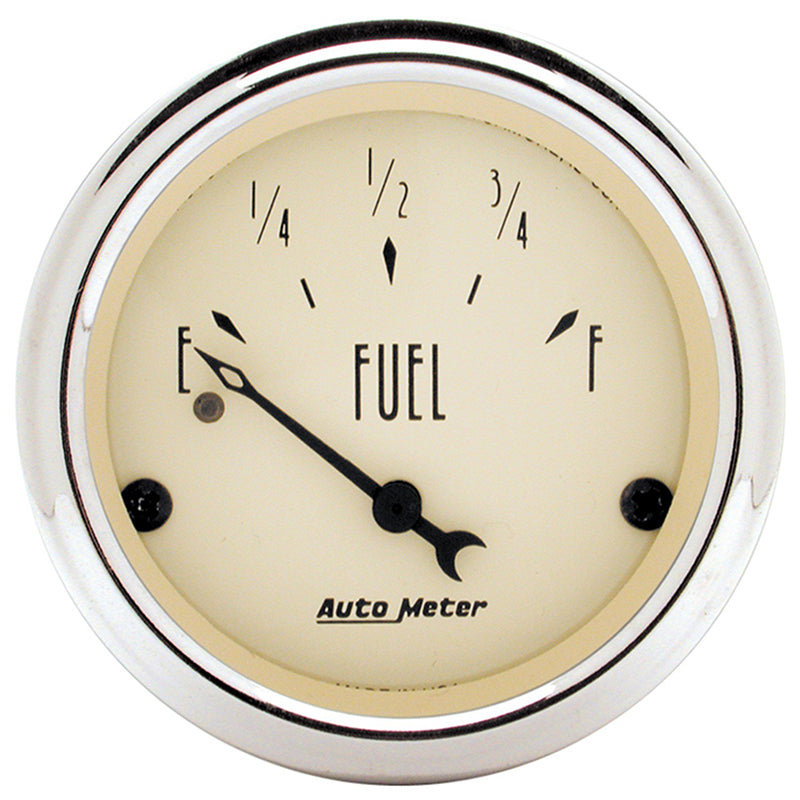 Auto Meter Antique Beige Series Fuel Level Gauge AU1818