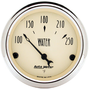 Auto Meter Antique Beige Series Water Temperature Gauge AU1837