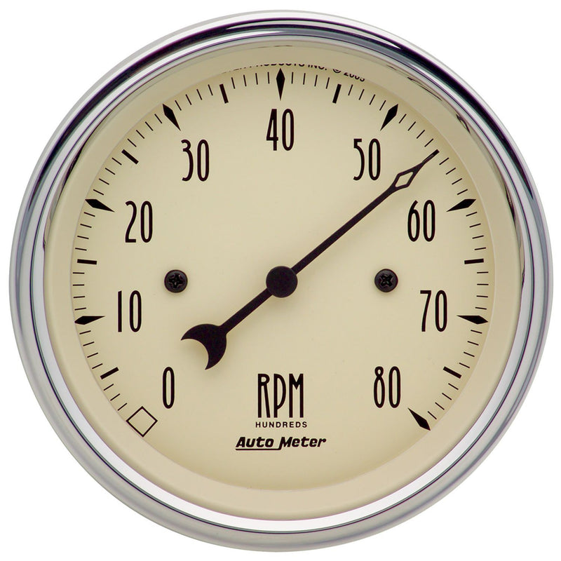 Auto Meter Antique Beige Tachometer AU1890