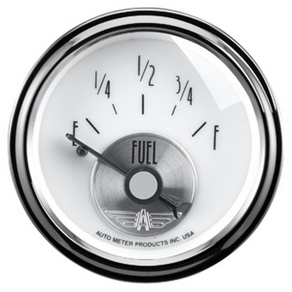 Auto Meter Prestige Series - Pearl Fuel Level Gauge AU2018