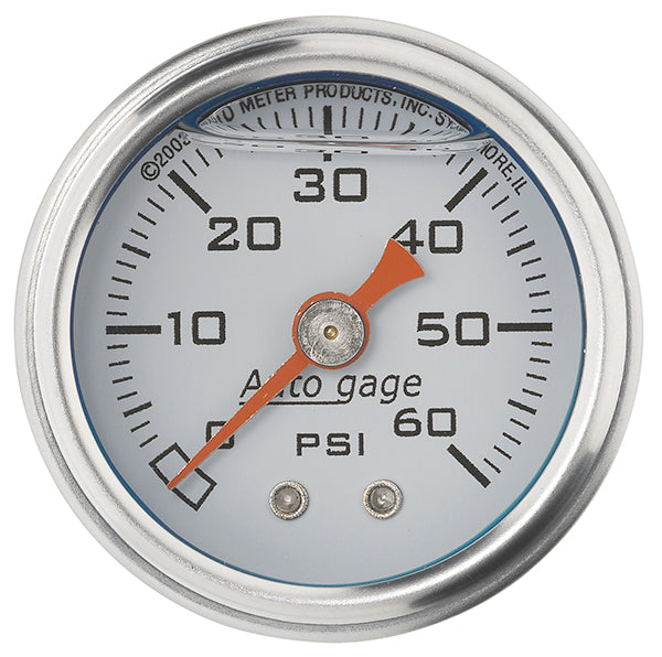 Auto Meter Auto gage Series Fuel Pressure Gauge AU2176