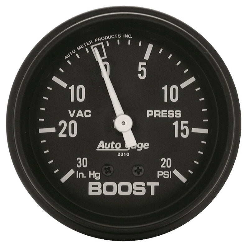 Auto Meter Auto gage Series Boost/Vacuum Gauge AU2310