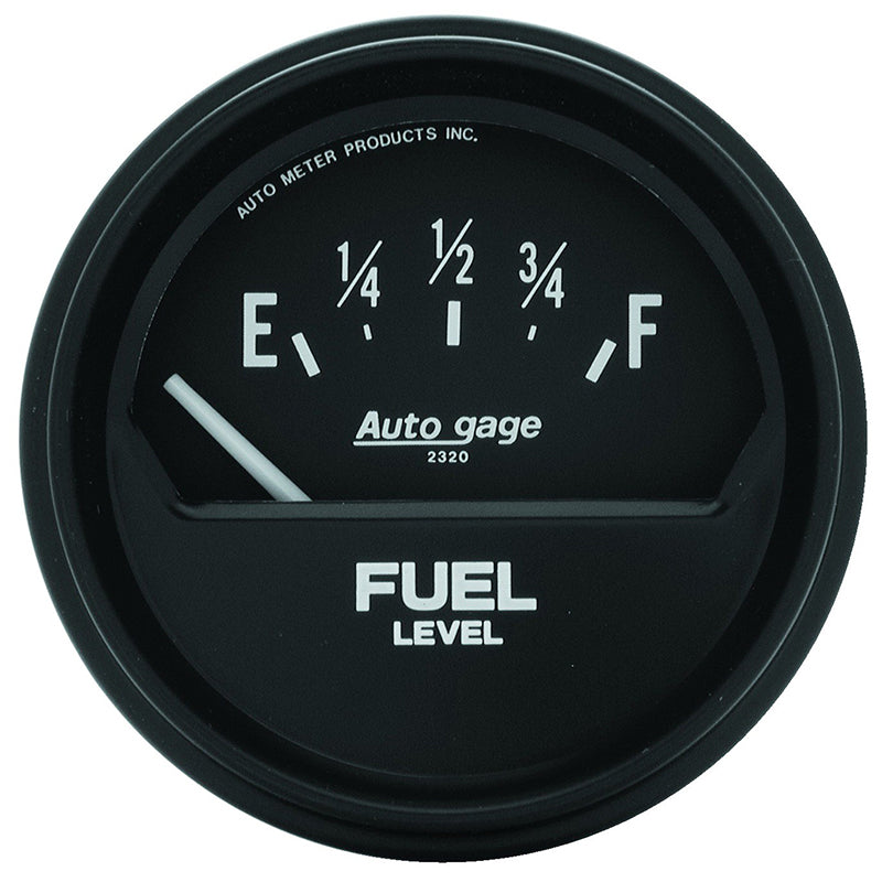 Auto Meter Auto gage Series Fuel Level Gauge AU2315